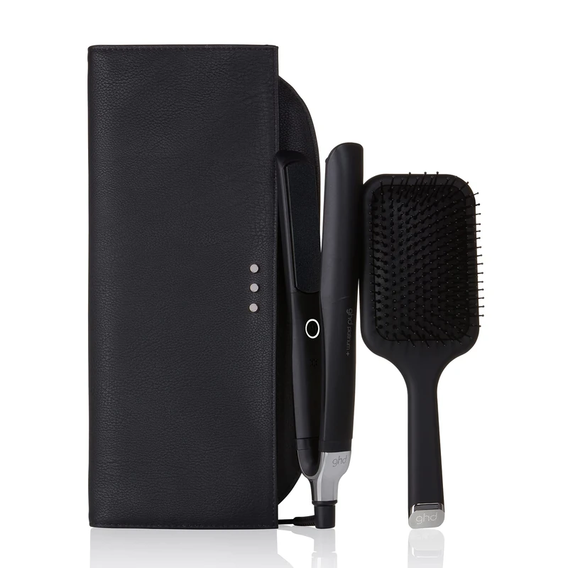 ghd Platinum+ Styler gift set – Professional Hair Straighteners (black)