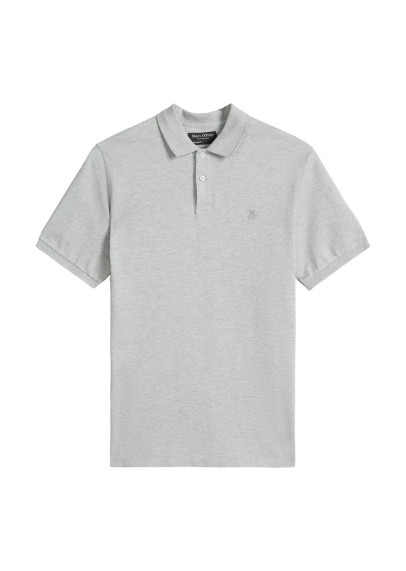 Marc OߴPolo Men's Shaped Fit Short Sleeve Polo Shirt with Stretch, Grey (Grau), XXL