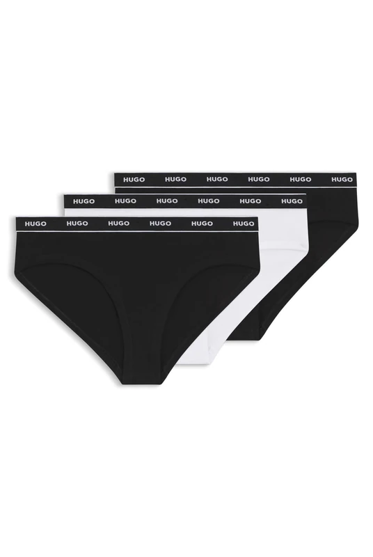 HUGO Women's TRIPLET BRIEF STRIPE letter, Open Miscellaneous970, XL - Image 1