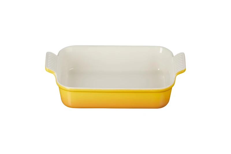 Le Creuset Heritage Rectangular Dish, Stoneware, 26 cm, 2.4 litres, Nectar, 71102266720001