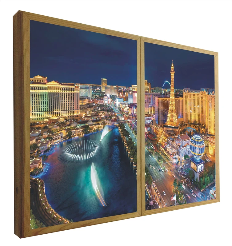 Las Vegas Decorative Lighted Fake Windows