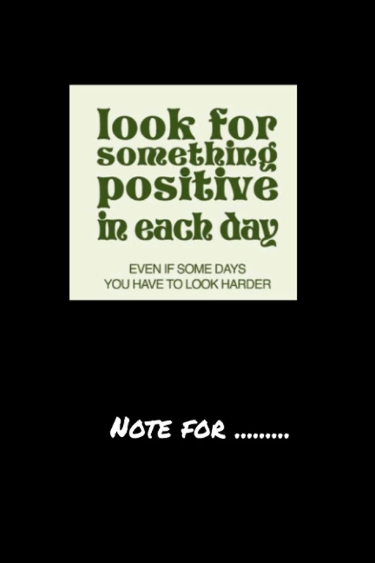 kchfgir738 look for something positive - 120 pagesCollege Ruled Notebook Lined School Journal for girl boy teen
