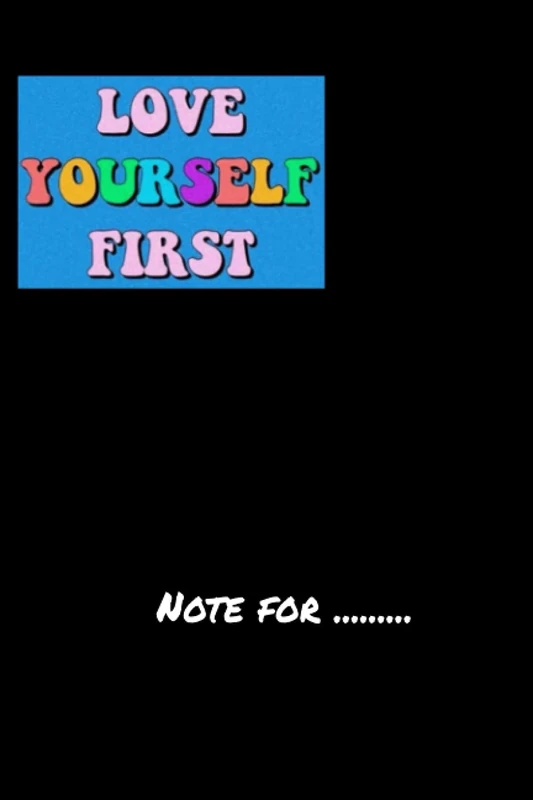 klxhcgiur866 love yourself first - 120 pages College Ruled Notebook Lined School Journal for girl boy teen