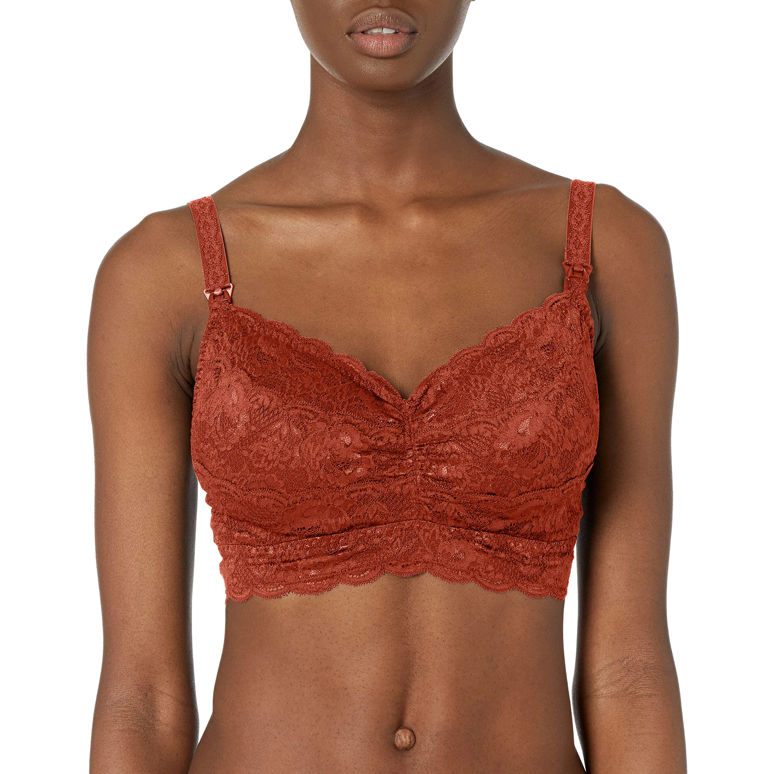 Cosabella Women's Say Never Curvy Maternity Mommie Bralette Bra, Sahara, M