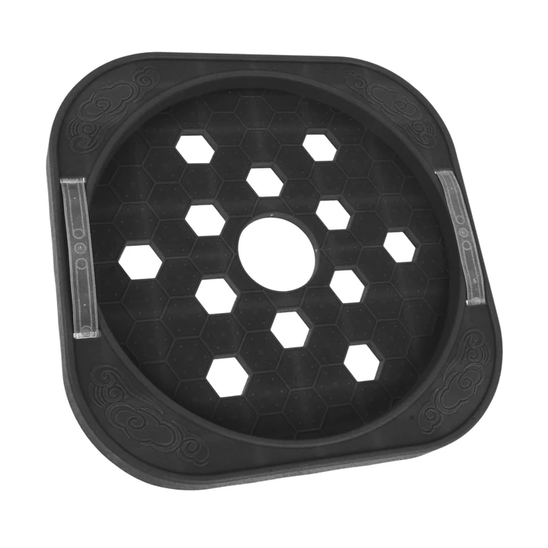 Round Gas Tank Tray, Movable Gas Tank Tray,Gas Tank Holder, Portable Gas Tank Base Plate with Wheels Handles for Kitchen Camping Travel