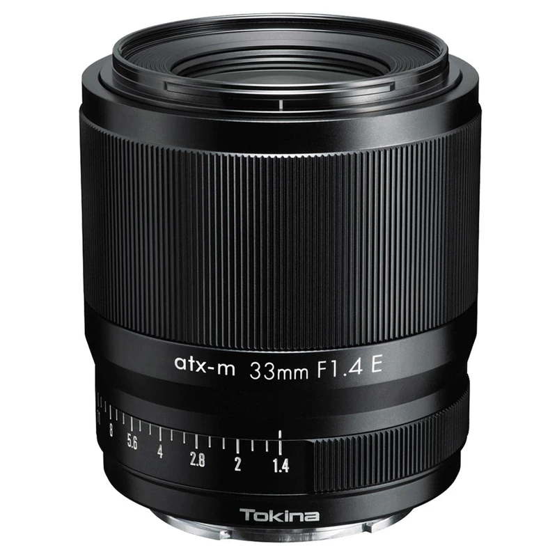 Tokina atx-m 33mm F1.4 lens for Sony E mount