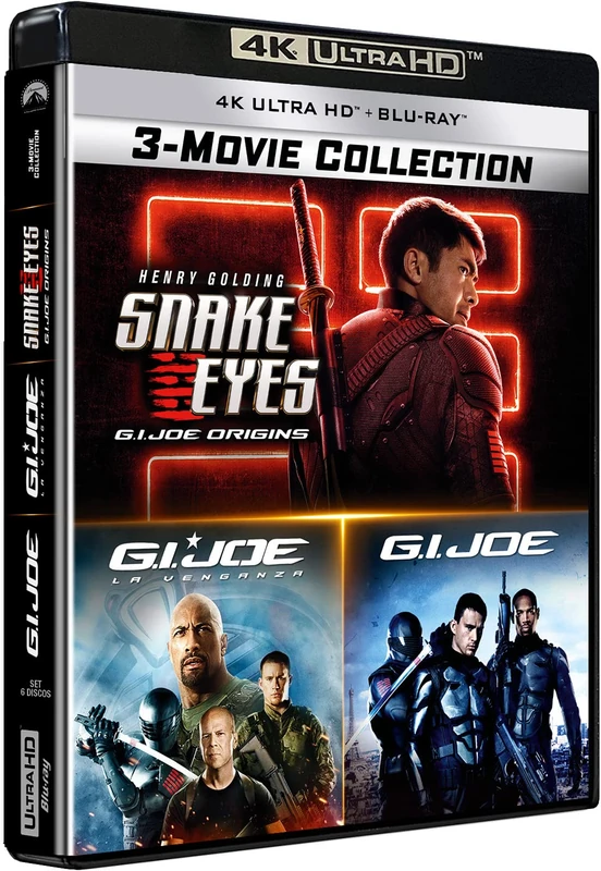 G.I. Joe - Colección 3 Películas (4K UHD) - BD