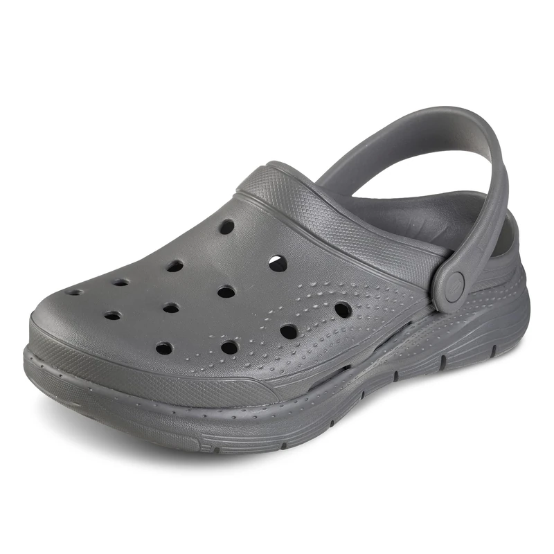 Skechers Foamies Arch Fit - Valiant Clog Charcoal 10 D (M), 9 UK