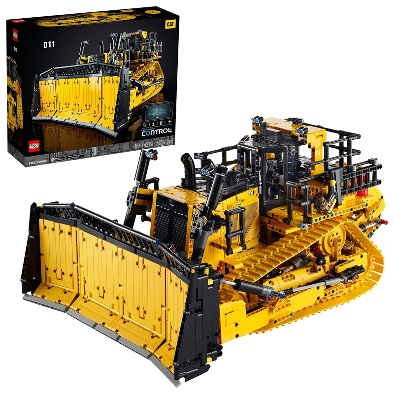 LEGO 42131 Technic App-Controlled Cat D11 Bulldozer, Model Building Set for Adults, Remote Control Construction Motor Vehicle - Image 1