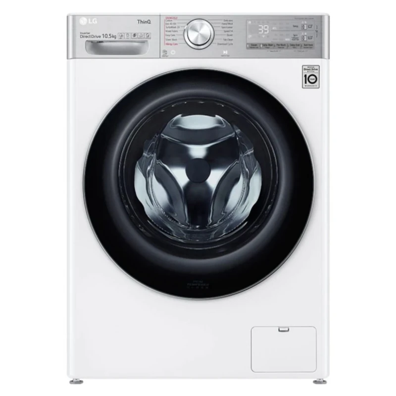 LG V11 F6V1110WTSA EZDispense 10.5kg Freestanding Washing Machine