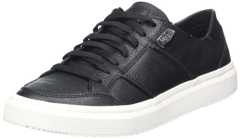 UGG Women's Alameda LACE Sneaker, Black, 4 UK - Image 1