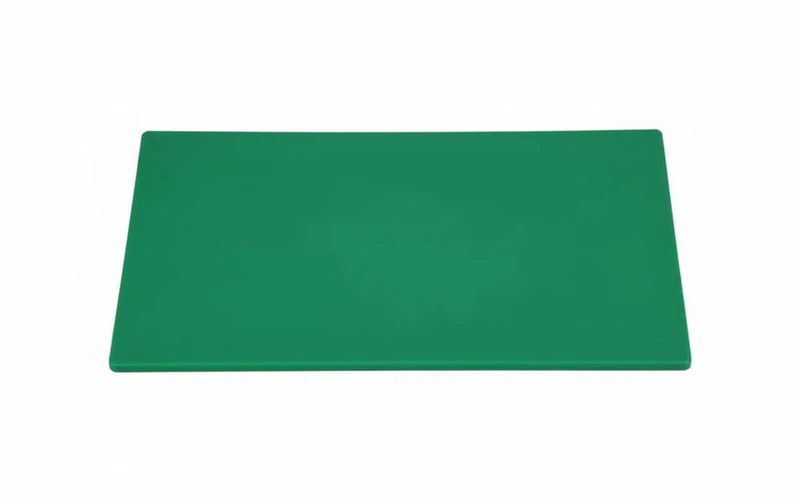 Acense Professional Large Chopping Board Catering Food Prep Cutting Colour Coded (Green)