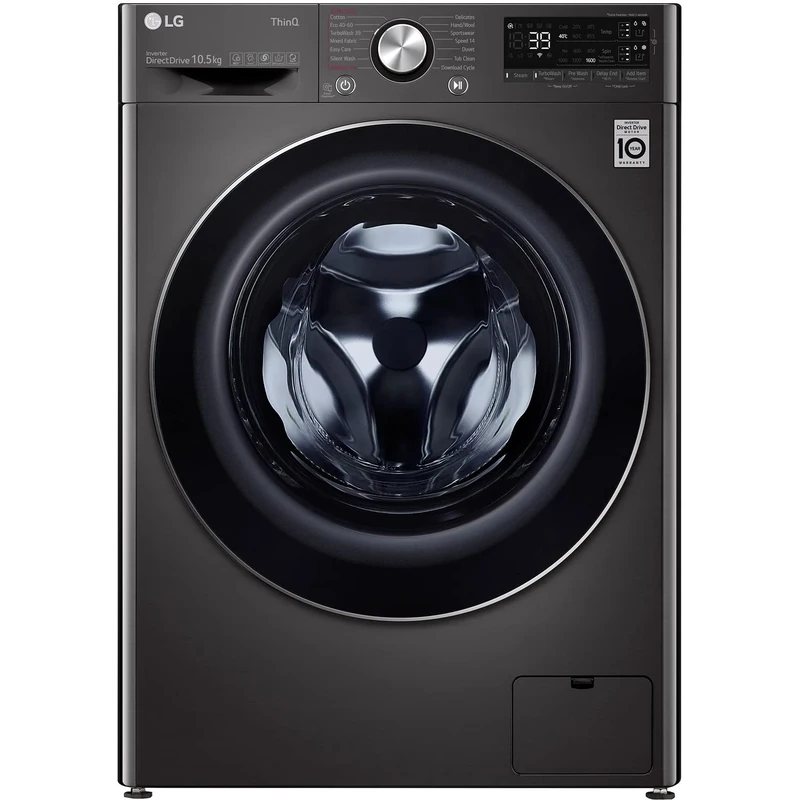 LG V9 F6V910BTSA EZDispense 10.5kg Freestanding Washing Machine