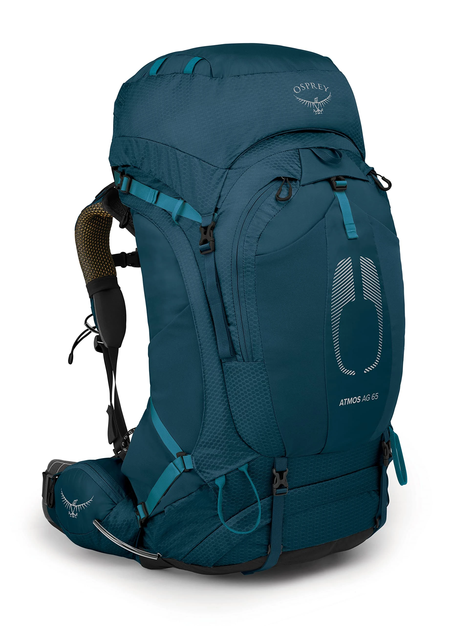 Osprey Atmos AG 65 Litre Rucksack, Blue, One Size
