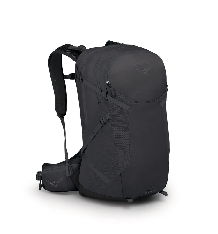 Osprey Sportlite Unisex Backpack, 25L, Dark Charcoal Grey, M/L
