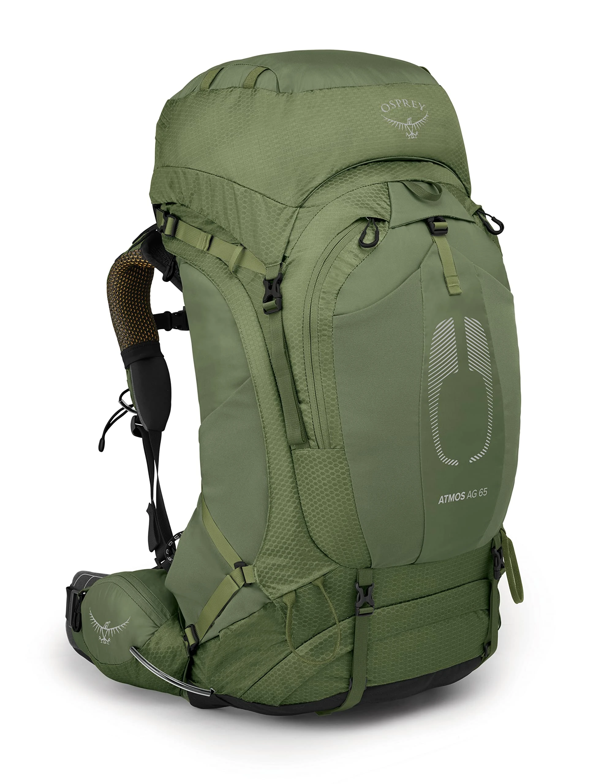 Osprey Atmos Ag 65 Litre Rucksack, Green, One Size