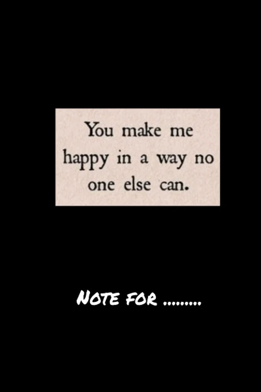 xkhcfurty1163 make me happy in a way no one else can - 120 pages College Ruled Notebook Lined School Journal for girl boy teen