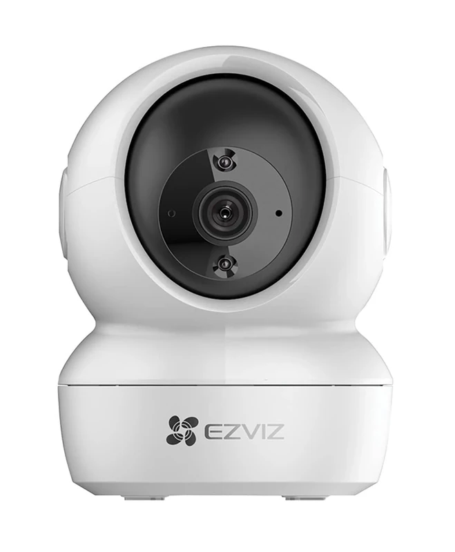 EZVIZ C6N 2K Pan/Tilt Indoor Security Camera, Smart Night Vision, Auto Motion Tracking, Smart Lens Shutter, Two-Way Audio, H.265, 2.4GHz WiFi, Supports MicroSD Card