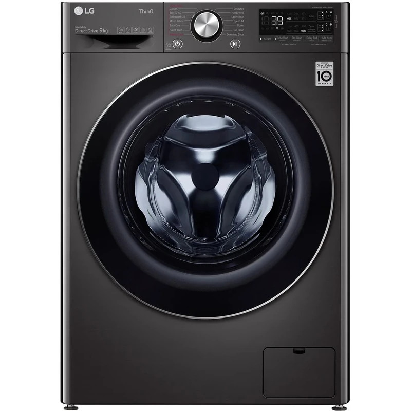 LG V9 F6V909BTSA EZDispense 9kg Freestanding Washing Machine