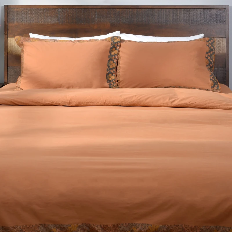 Deco Mex Margaret II Bed Linen Set 4-Piece 200 x 220 cm Brick