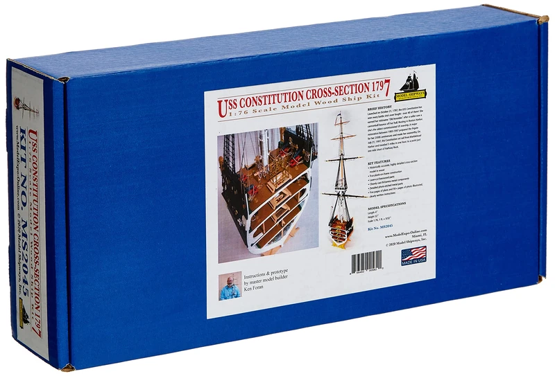 1/76 USS Constitution Cross Section Model - Image 1