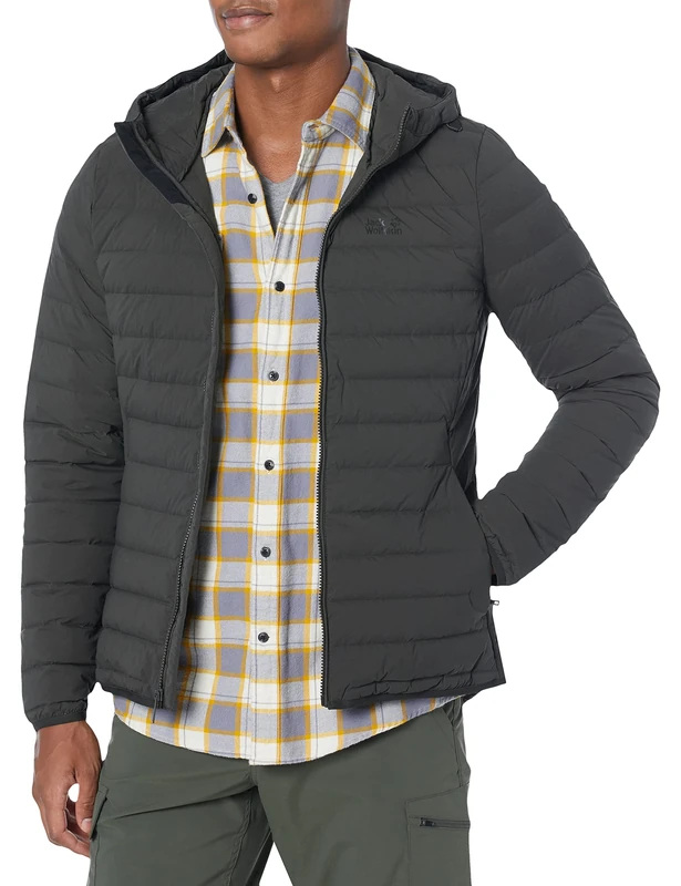 Jack Wolfskin Men's Standard Glowing Mountain Jacket W, Bonsai Green, S - Image 1
