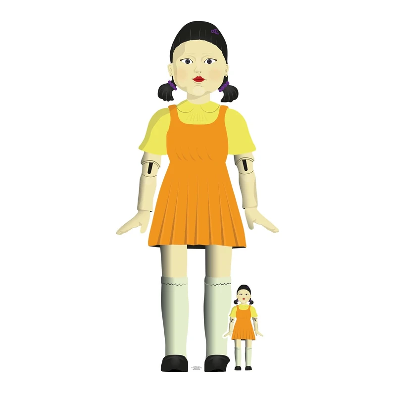 STAR CUTOUTS SC1694 Giant Doll Fun Large Cardboard Cutout Great For Survival Theme Party Games & Fans