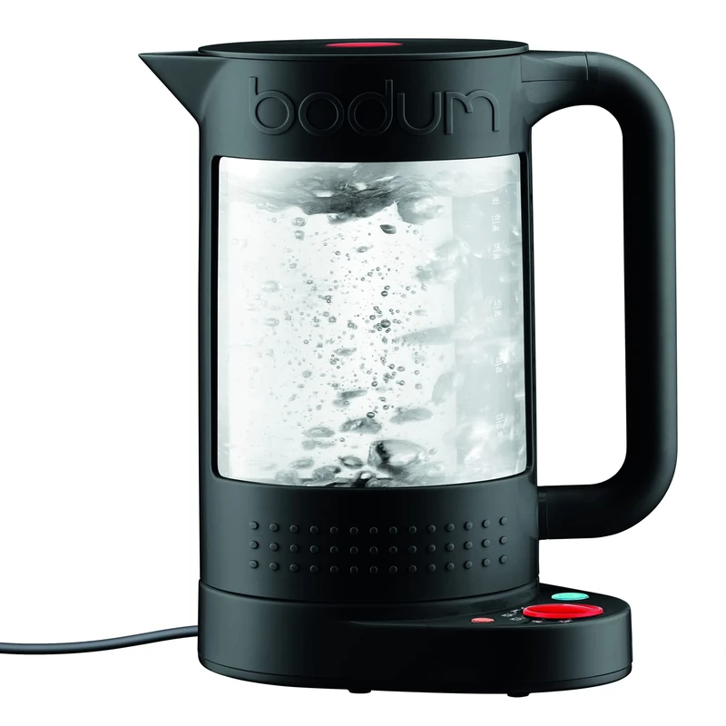 Bodum BISTRO Electric water kettle, double wall with temperature control, 1.1 l, 37 oz, Black, 11659-01UK