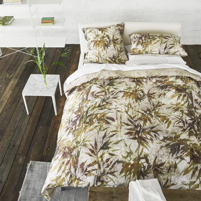 Designers Guild Chinese Garden Cotton Percale Duvet Cover, 260 x 240 cm - Image 1