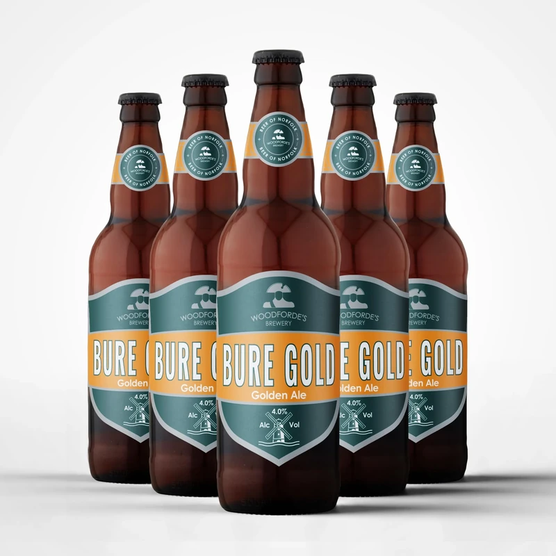 Woodforde's Bure Gold 8 x 500ml Bottles