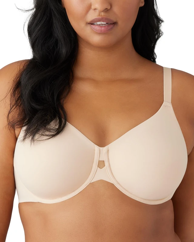 Wacoal Women's Superbly Smooth Underwire Bra Full Coverage, Sand, 36D