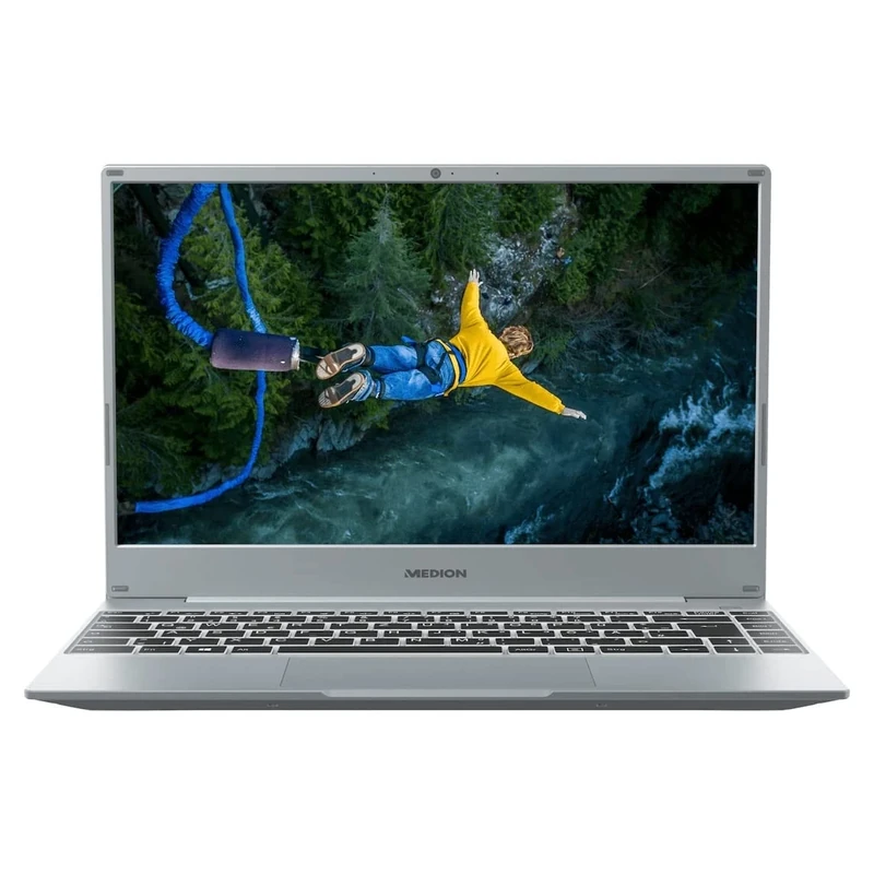 Medion Akoya E14303 AMD Ryzen 5-4500U 8GB 256SSD Laptop, Silver, 30031049