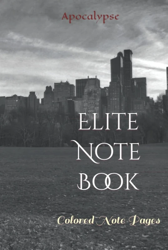 Elite Note Book: Colored Note Pages