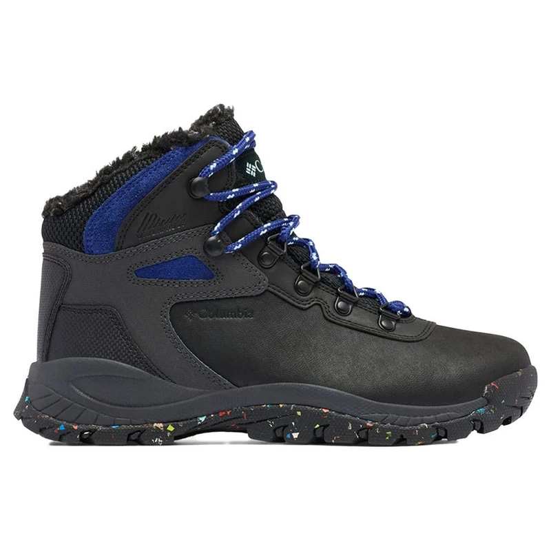 Columbia Women's Newton Ridge Plus Omni Heat Shoes, Black, Dark Sapphire, 5