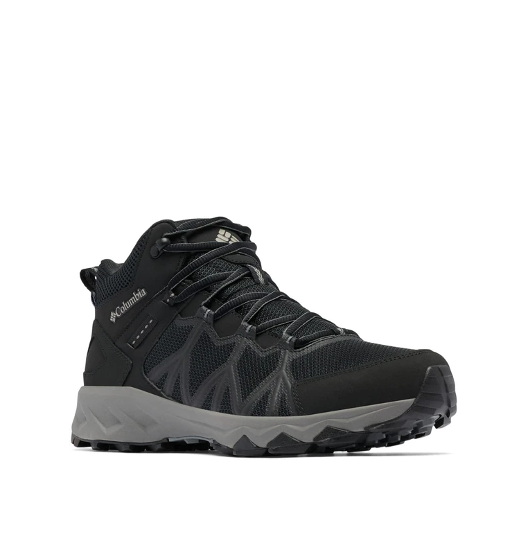 Columbia Men's Peakfreak 2 Mid Outdry waterproof mid rise hiking boots, Black (Black x Titanium II), 13 UK