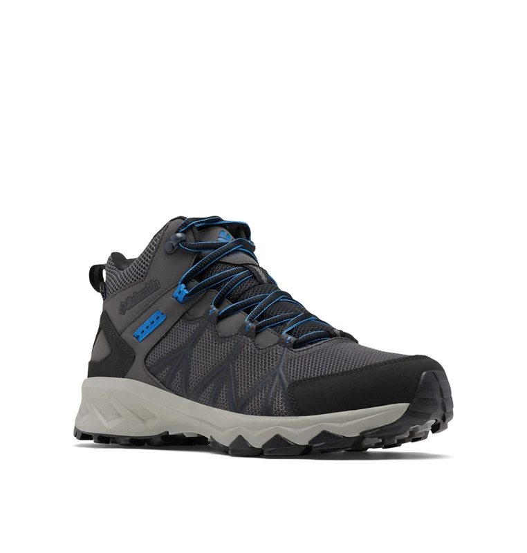 Columbia Men's Peakfreak 2 Mid Outdry waterproof mid rise hiking boots, Grey (Dark Grey x Black), 11 UK