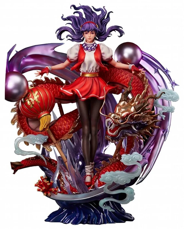 マベル(Mabell) Linear The King of Fighters '97 Athena Asamiya 1/4 Scale Polystone Painted Complete Figure