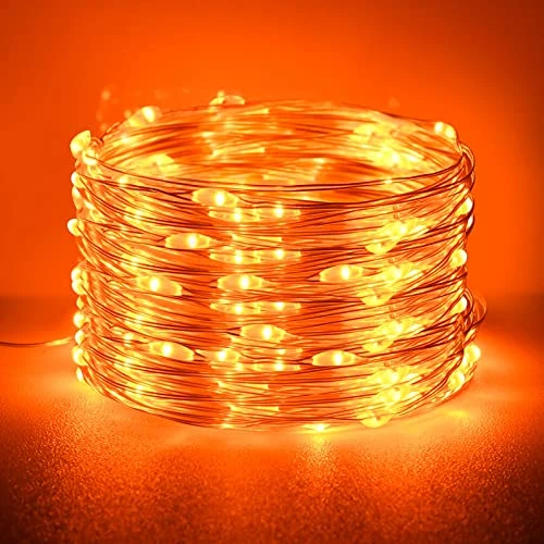 cshare Led Fairy Lights, 3M 30LEDs Battery Operated LED String Lights Waterproof for Outdoor Garden Indoor Wedding Party Bedroom Christmas Tree Jubilee Decorations 2022 (Cool White)