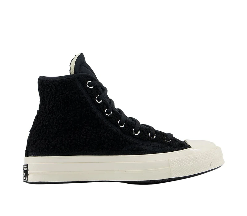 Converse All Star Hi 70s Trainers Sherpa Black Black Egret - 6.5 UK - Image 1