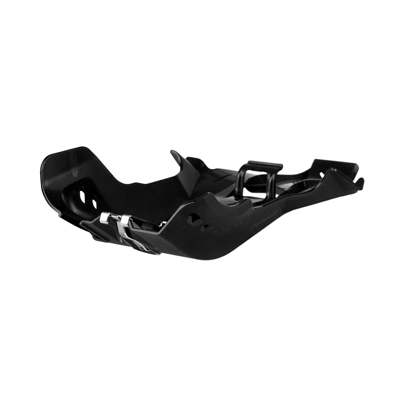 POLISPORT Fortress 8475200001 Engine Protection Plate with Connecting Rod Protection Made of Heavy Duty and Durable Lightweight Plastic, Compatible with Motorcycles Sherco in Black