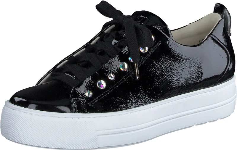 Paul Green 5085-103 KNAUTSCHLACK Women Black UK 6.5