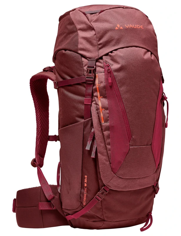 VAUDE Asymmetric 38+8 Backpack dark cherry One Size