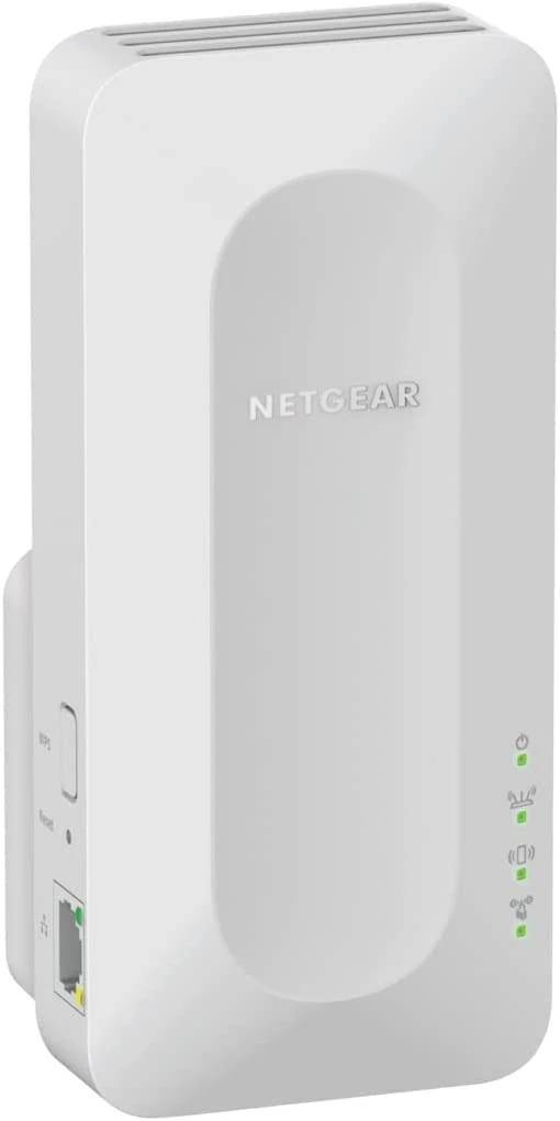 Netgear WiFi Extender Booster EAX12 | WiFi 6 Repeater | WiFi Booster Range Extender | AX1600 Covers up to 1200 sq ft and 15 Devices
