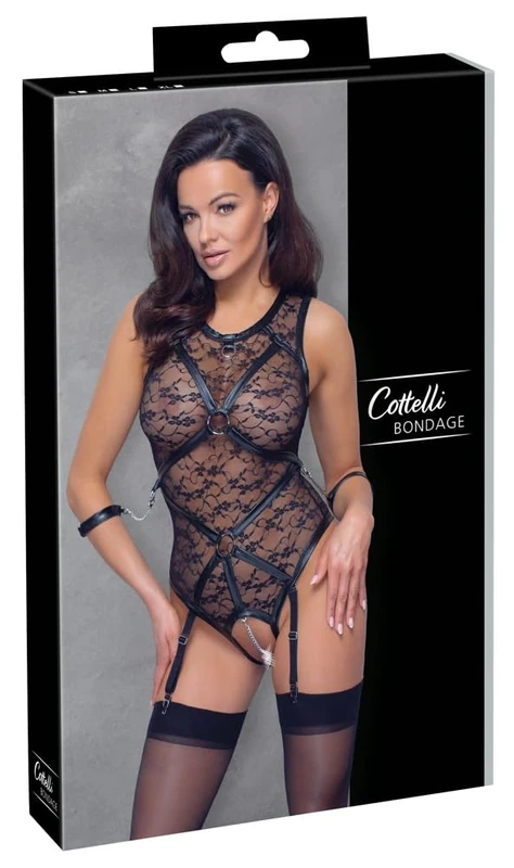 Cottelli Bondage Body-26428751051 Black XL