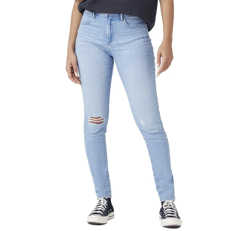 Wrangler Womens HIGH RISE SKINNYBEACH BABY40W / 34L