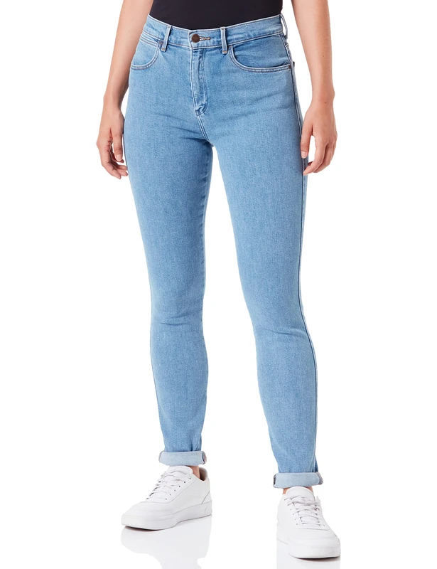 Wrangler Womens HIGH RISE SKINNYCALI BLUE40W / 32L