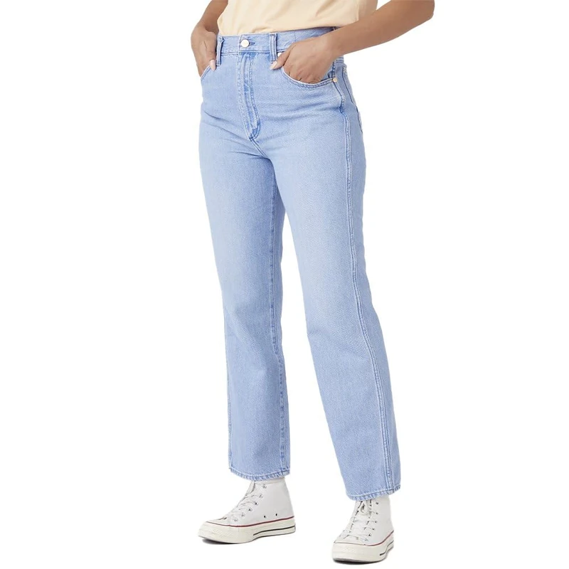 Wrangler Women's Wild West Jeans, Crystal Ice, 42W / 32L - Image 1