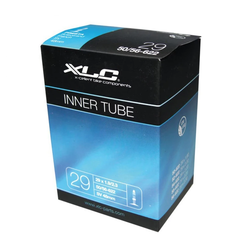 XLC Unisex-Adult VT-S29 Bicycle Tubes, Black, 29X190-230