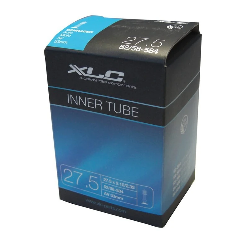 XLC Unisex Adult VT-A27 Bicycle Inner Tubes, Black, 27.5X210-235