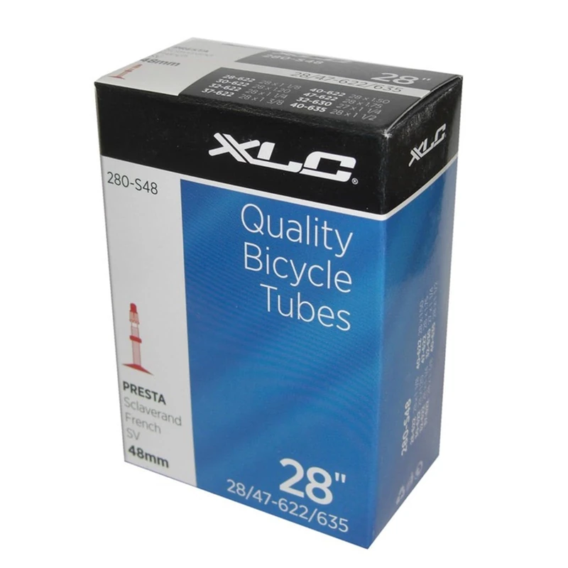 XLC Unisex - Adult Bicycle Inner Tube, 2508280505 Bicycle Inner Tube, Black, One Size